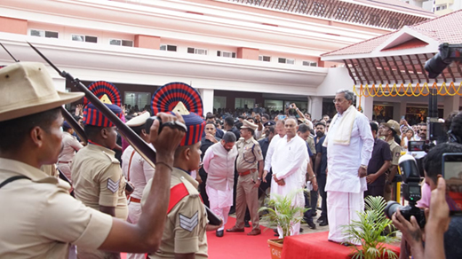 CM Siddaramaiah inaugurates new DC office complex “Praja Soudha” at Padil